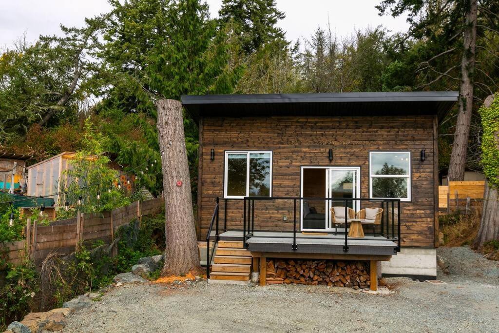 1-Bedroom Knotty Pine Cabin W Sauna & Jacuzzi Сук Экстерьер фото